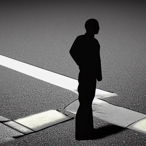 Image similar to a man with a police man with a security camera for a head, detailed, realistic