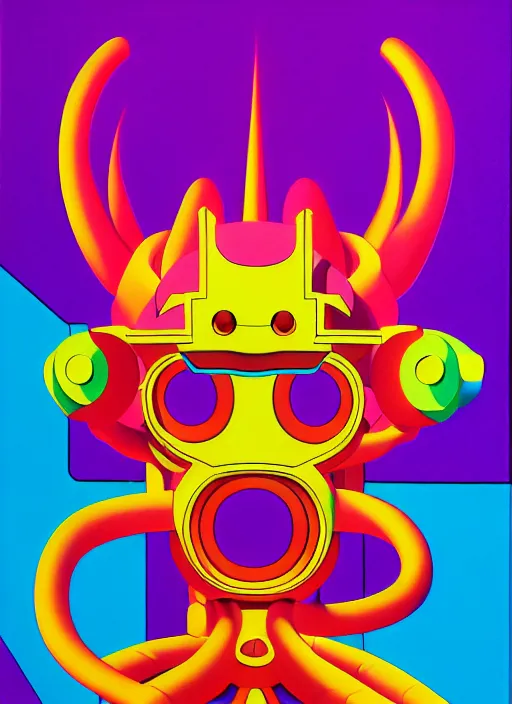 Image similar to yugioh monster by shusei nagaoka, kaws, david rudnick, airbrush on canvas, pastell colours, cell shaded, 8 k