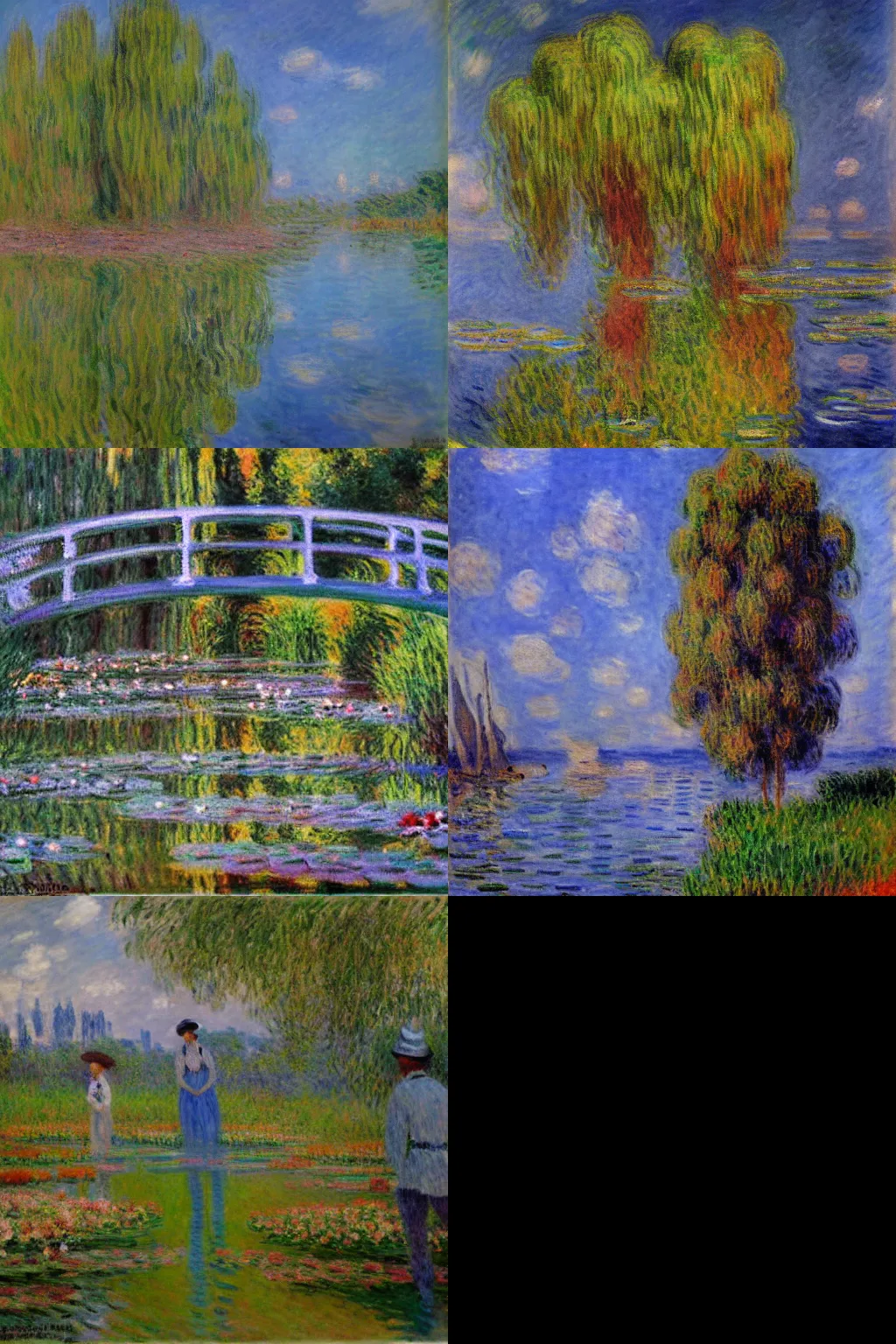 Image similar to Art by Claude Monet