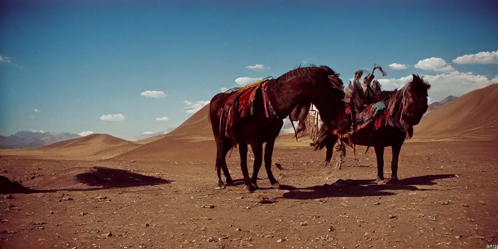 Prompt: photo, mongolia, kodak ektachrome 1 2 0,