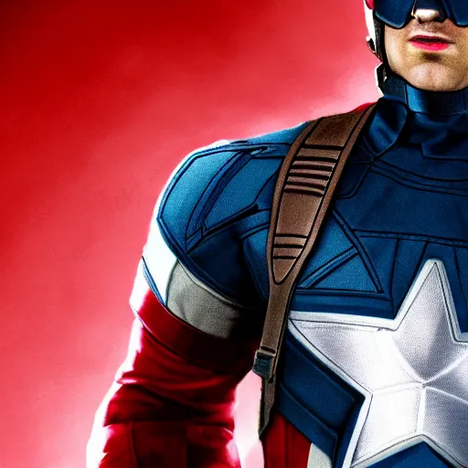 Prompt: ryan gosling as captain america, highly detailed, 4 k