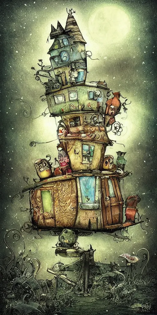 Image similar to a caravan by alexander jansson