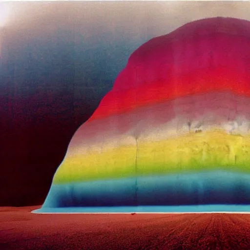 Image similar to abstract elemental inscape by Storm Thorgerson, gorgeous detailed matte painting, muted pastel colors