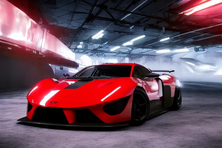 Image similar to photo wallpaper sport car gran turismo 7 forza horizon need for speed fast and furious 5 unreal engine supercar hypercar game concept car octane render, 4 khd 2 0 2 2 3 d cgi rtx style chrome reflexion global illumination ray tracing hdr arstation pixar and disney unreal