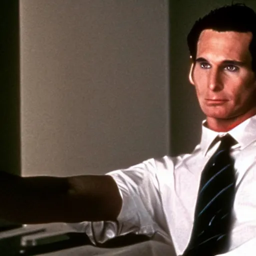 Image similar to patrick bateman