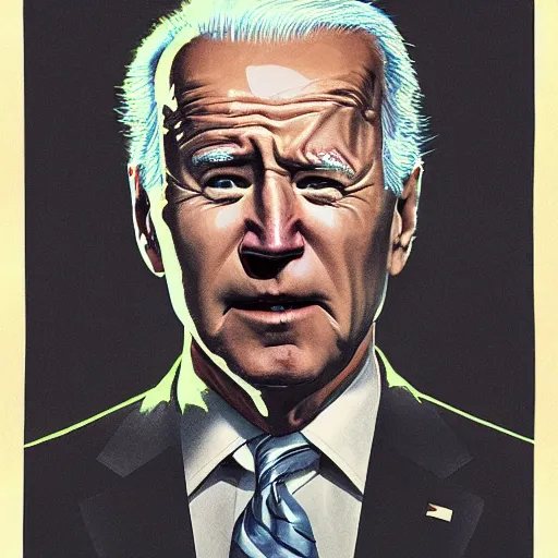 Image similar to joe biden as a pine cone headed man with hard black eyes very angry, rule of thirds, super sharp, 4 k, ultra detailed, norman rockwell, richard corben.