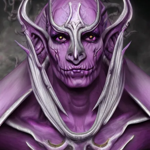 Prompt: Realistic Slaanesh from Warhammer, Highly Detailed