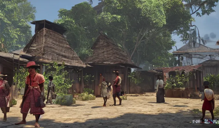 Prompt: FPS set in the colonial Philippines, PS5