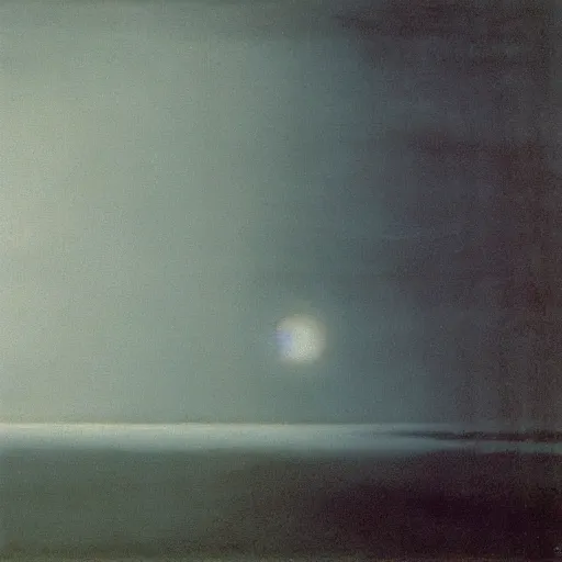 Image similar to the abstract painting'arctic void ', by caspar david friedrich!!!, by rothko!!!