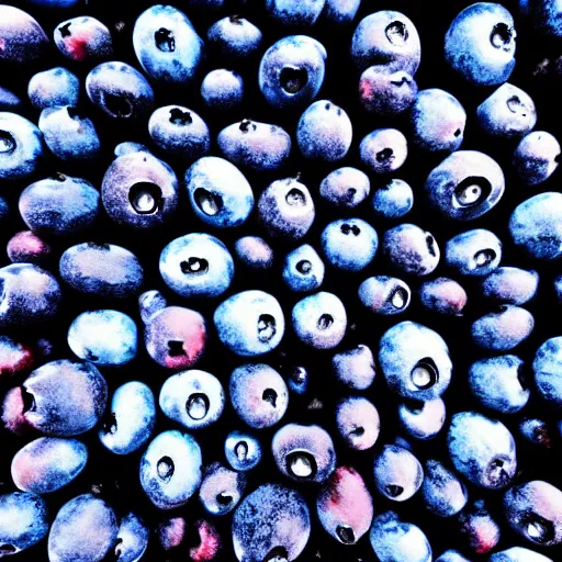 Image similar to artistic medium close-up stylized render of blueberry bushes in a forest. Digital art. 4K. Trending on artstation. Highly detailed. Nature. Artistic. Rustic. Nordic Wild