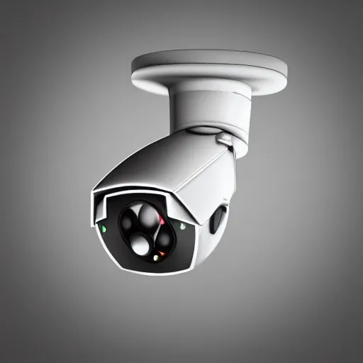 Prompt: “cctv camera cluster head person, cctv camera head, cgi render, photorealistic, cinematic”