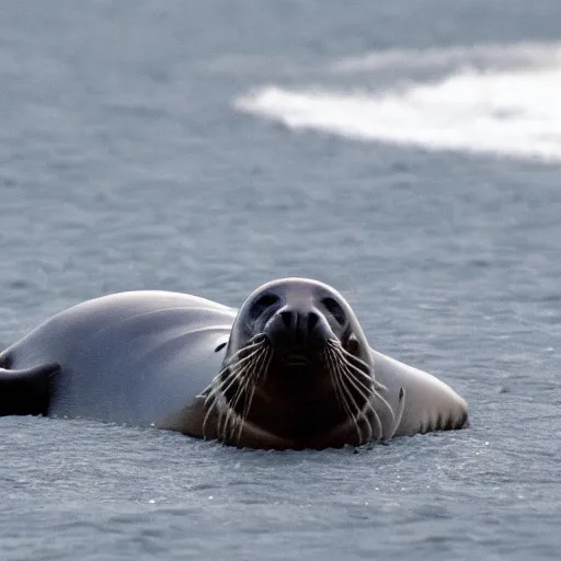 Prompt: a seal visiting russia