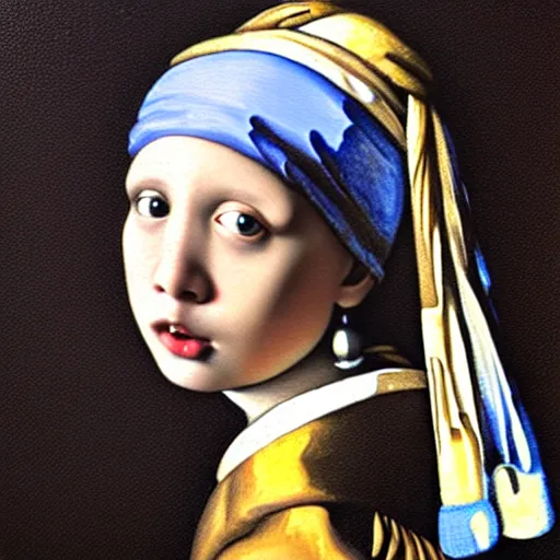 Image similar to painting of boy with a Pearl Earring