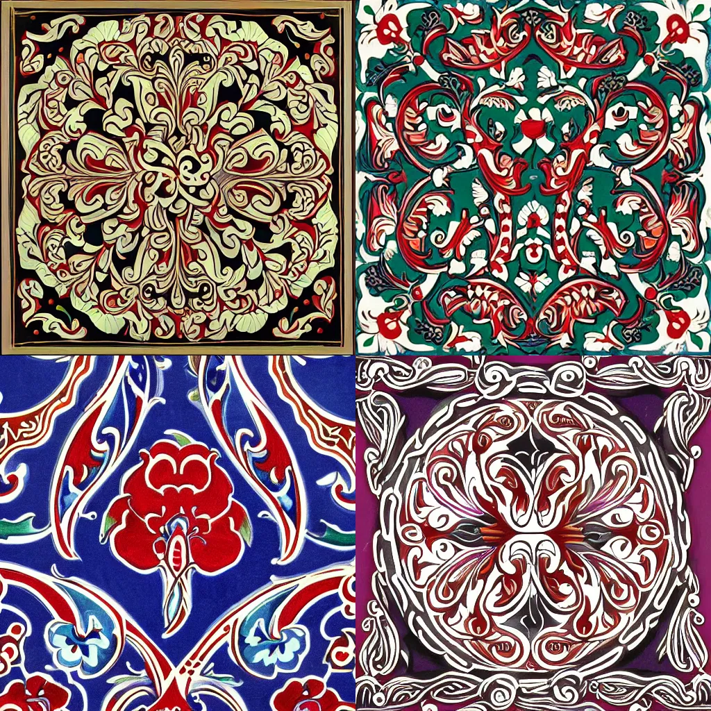 Prompt: intricate Norwegian rosemaling, detailed