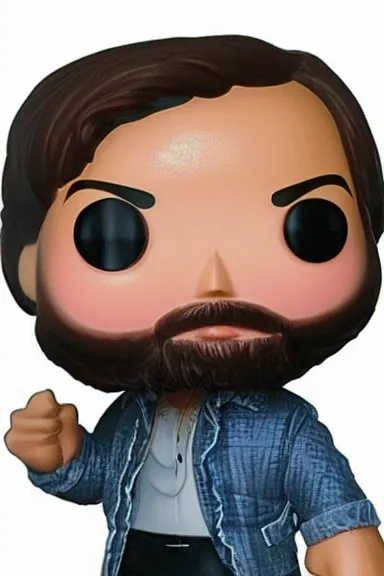 Image similar to “ very very intricate photorealistic photo of a hasan piker funko pop on a white background, award - winning details ”