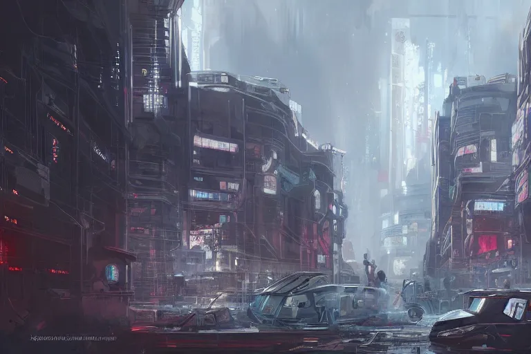 Image similar to cyberpunk imperial rome detailed concept art featured on CGsociety