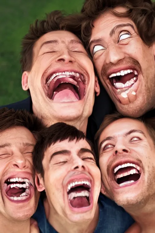 Image similar to realistic image of theyre laugh but no one here, details