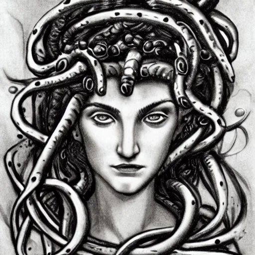 Image similar to the eyes of medusa