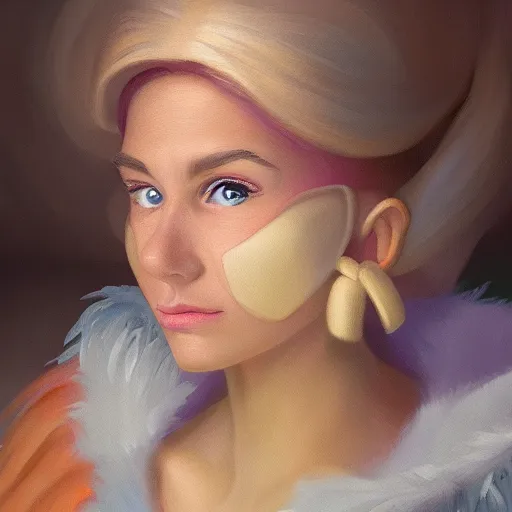 Prompt: a portrait of a hero in a disney movie, oil painting, pale colors, high detail, 8 k, wide angle, trending on artstation,