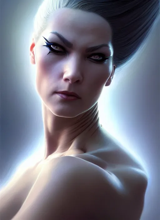 Image similar to closeup portrait shot of faith connors from mirror's edge, intricate, elegant, highly detailed, centered, digital painting, artstation, concept art, smooth, sharp focus, illustration, artgerm, tomasz alen kopera, peter mohrbacher, donato giancola, joseph christian leyendecker, wlop, boris vallejo