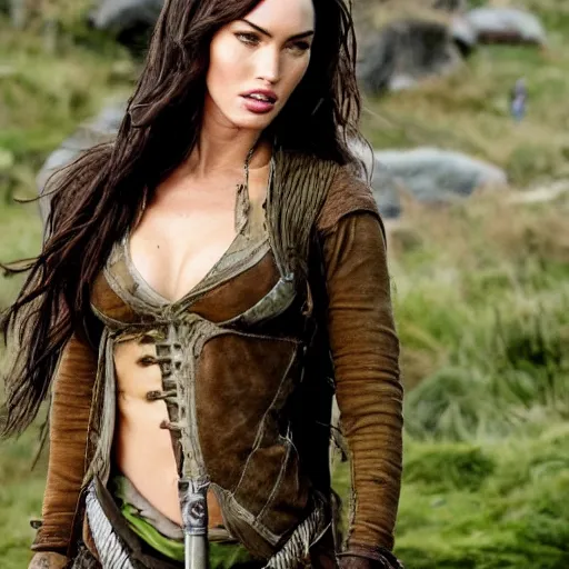 Image similar to megan fox as a hobbit