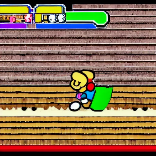 Image similar to paper mario on the n 6 4