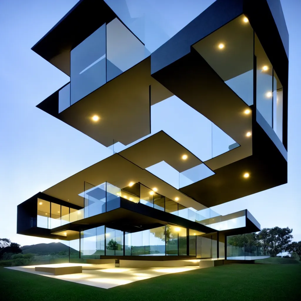 Image similar to unreal architecture