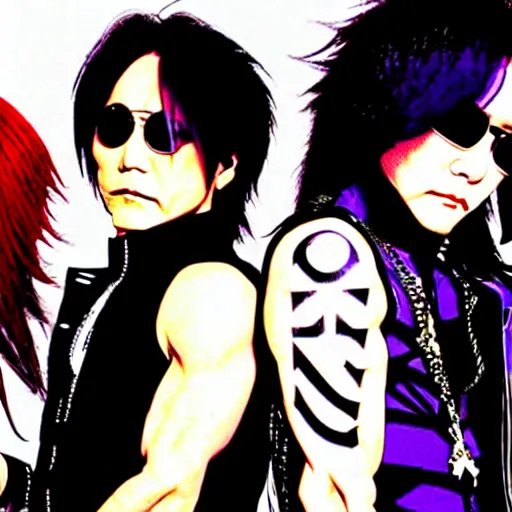 Prompt: x japan cover art