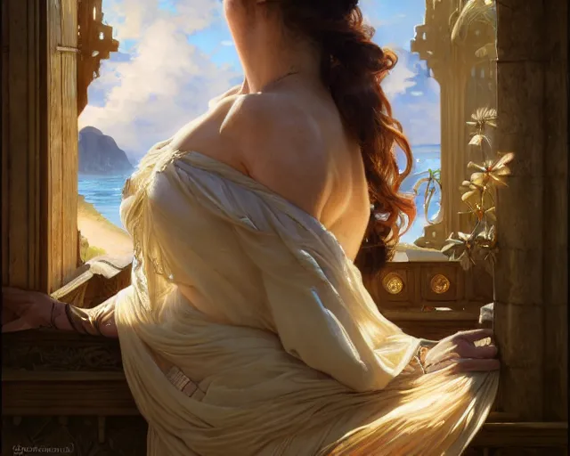 Prompt: photography of frederick judd waugh, deep focus, d & d, fantasy, intricate, elegant, highly detailed, digital painting, artstation, concept art, matte, sharp focus, illustration, hearthstone, art by artgerm and greg rutkowski and alphonse mucha