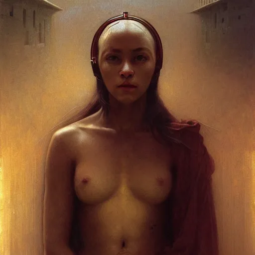 Image similar to detailed portrait of a scifi box, interior, and greek architecture, artstation, bouguereau, beksinski, in africa, cinematic