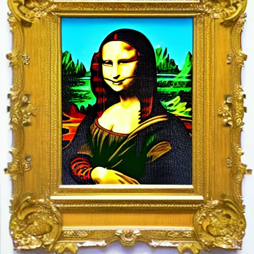 Prompt: mona lisa in the style of takashi murakami, in the style of takashi murakami, in the style of takashi murakami, in the style of takashi murakami, in the style of takashi murakami