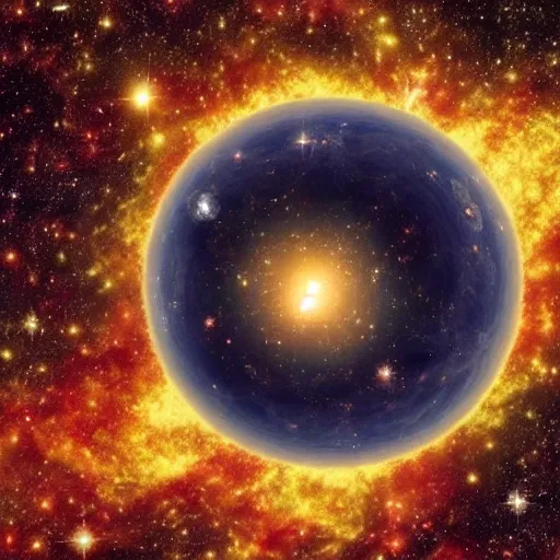 Image similar to the last dying star at the end of the universe