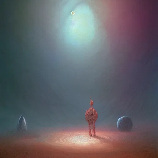 artistic digital artwork of an epic alien planet. | Stable Diffusion ...