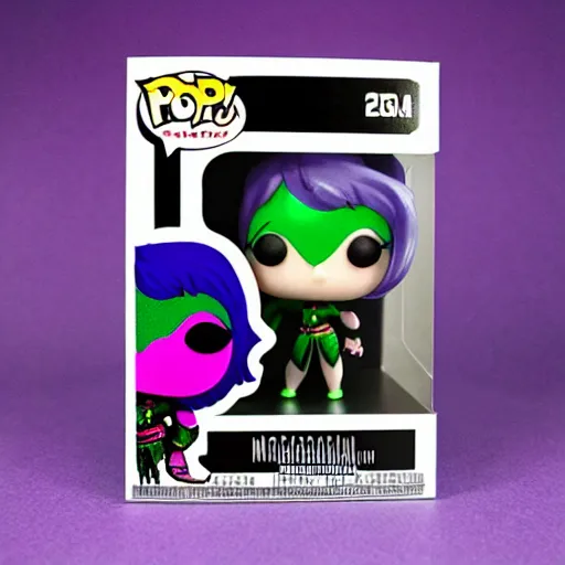 Prompt: Morrigan Aensland Funko Pop