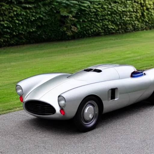 Image similar to 1962 sportscar designed by Rolex