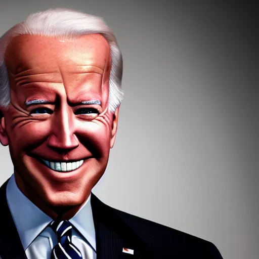 Image similar to joe biden on meth as seen in award winning animated pixar movie 4k octane render