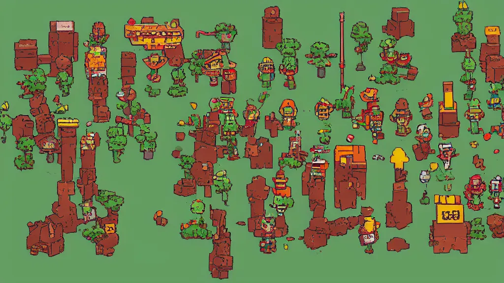 Image similar to 8 - bit unseemly grove stuff tugs