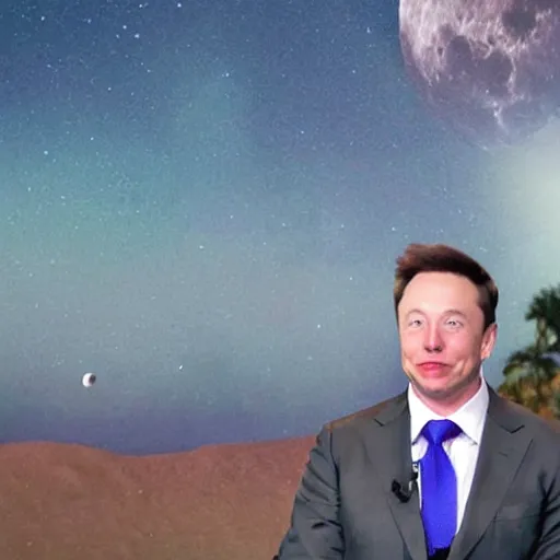 Prompt: Elon Moonsk