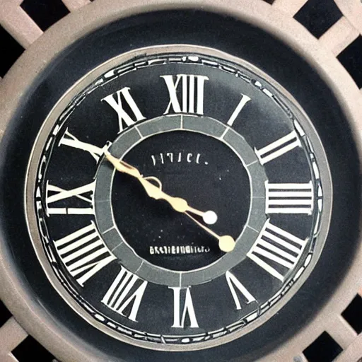 Image similar to vintage photo of a clock