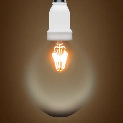 Prompt: A lightbulb with a face that looks like Jerma, the lightbulb has a face that looks similar to Jerma, the lightbulb is a lightbulb but it has a face and it looks like Jerma, Realistic, Hyperrealistic, Highly Detailed, Very Detailed, HD Quality, 8k Resolution, Digital Art, Oil Painting, Trending on Artstation, Real Life