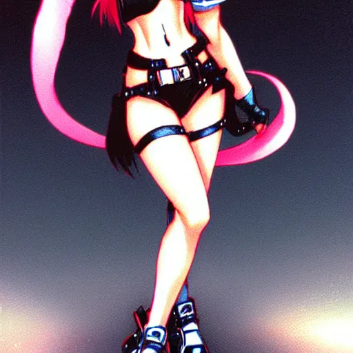 Image similar to young tifa lockheart by masamune shirow