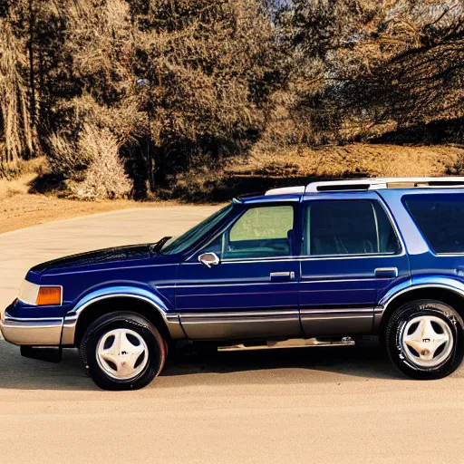 Prompt: 1993 ford explorer, car photography