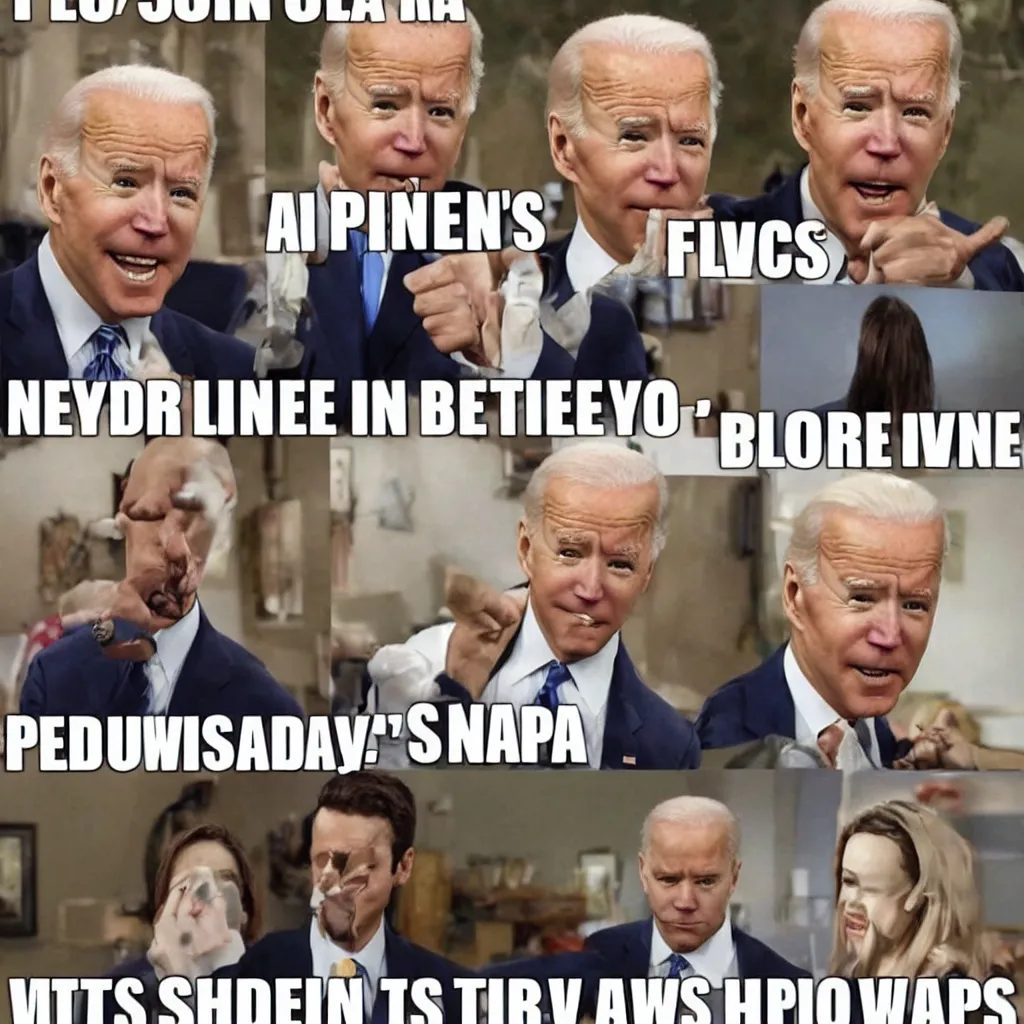 Prompt: Biden as meme from it's always sunny in philadelphia