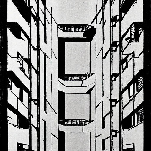 Image similar to lifts, by m. c. escher