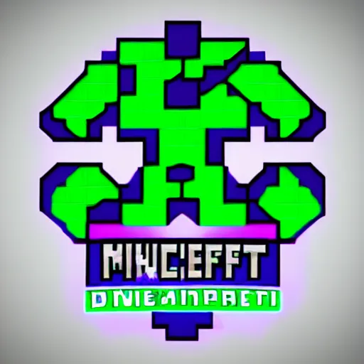 Prompt: twitch streamer minecraft dmp logo season 3