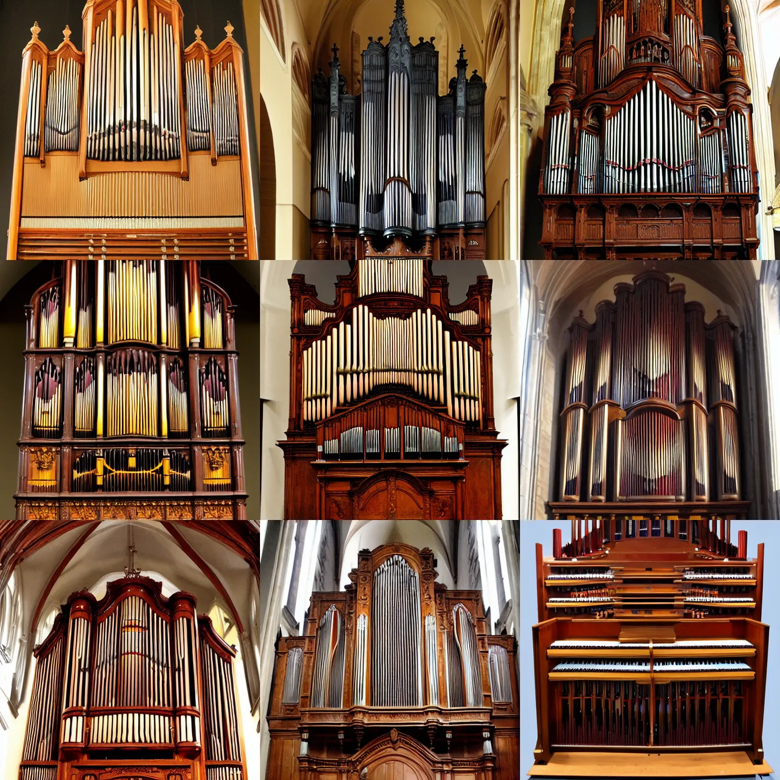 Prompt: cavaille - coll organ