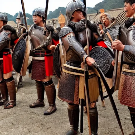 Image similar to roman army in china