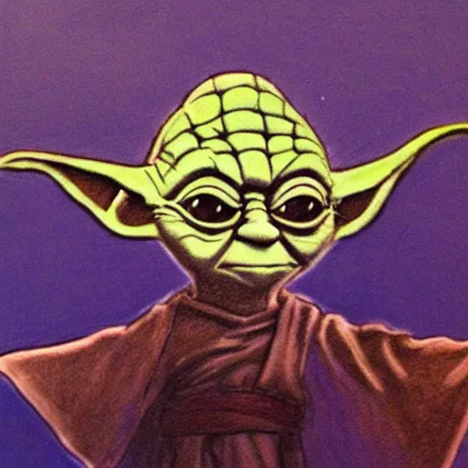 Prompt: anotamal drawing of a yoda