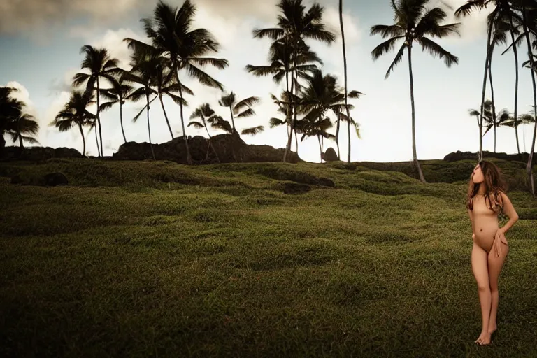 Image similar to cinematography model photo shoot in Hawaii by Emmanuel Lubezki