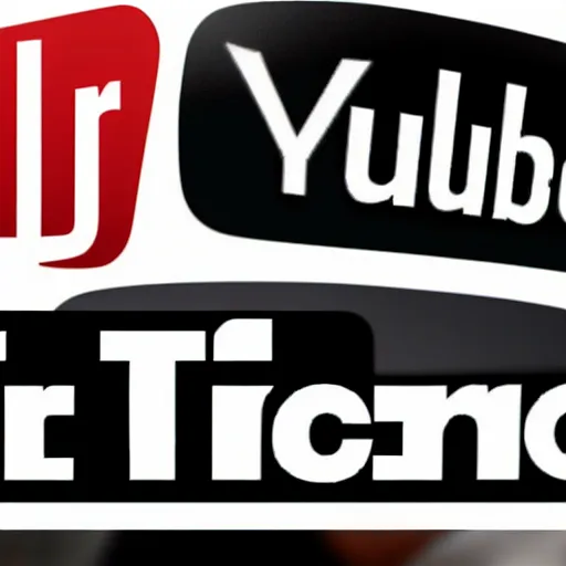 Prompt: YouTube and Twitch logos boxing